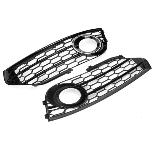 Grille antibrouillard pour A4 B8.5 2009-2015 calandre nid d'abeille