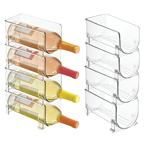 Botelleros Apilables Estrechos Marca mDesign