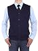 Luciano Natazzi Men's Buttoned Cotton Sweater Vest Relaxed Fit