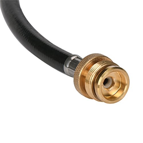Gassaf 5Ft Propane Adapter And Hose Assembly Replacement With Hose For Type1 Lp Tank And Gas Grill - Csa Certified #TOP3