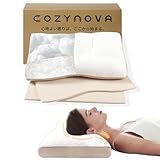 COZYNOVA 枕 低反発 まくら 4段階高さ調整機能で「失敗しない」高さ調整 枕 人気 まくら 安眠枕 低反発 高反発 枕 パイプ枕 リバーシブル 40×60 医学博士推奨 低反発 もっちり 横向き寝 寝返り 寝姿勢 通気性 安眠 快眠 スリープサイエンス 人間科学 ギフト