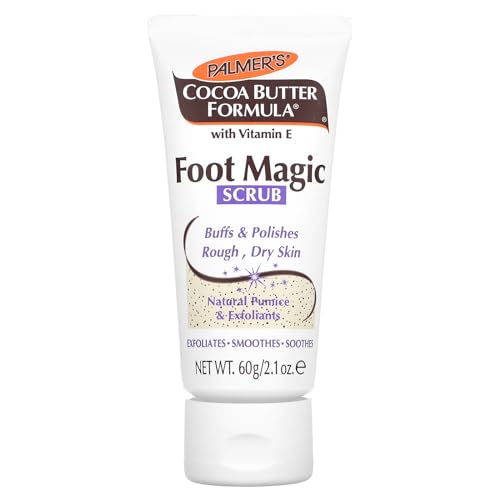 Palmer's Cocoa Butter Formula Foot Magic Moisturizing Cream with Vitamin E, 2.1 Ounces