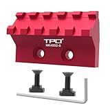 TPO 45 Degree Offset Light/Optic Picatinny Rail Mount fit for Mlock (MK4502-5-Red)