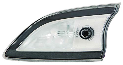 JP Auto Inner Back Up Reverse Tail Light Compatible With Mazda 3 Hatchback 2010 2011 Passenger Right Side Taillamp