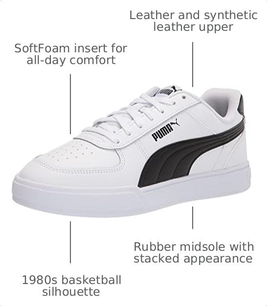 Image of Puma Mens Caven 2.0 Shoes