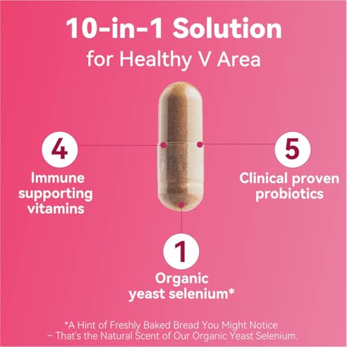 gynable vaginal probiotics for womenfemale probiotic for ph balance with lactobacillus 5 billion cfu probiotics blendselenium-vitamin d3promote healthy vaginal odor amp vaginal flora30 count