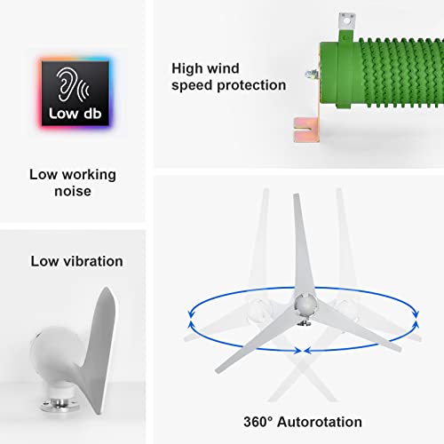 Eco-Worthy L04WTG12-400X9M-1A 400W Wind Turbine Generator Power Kit thumb #1