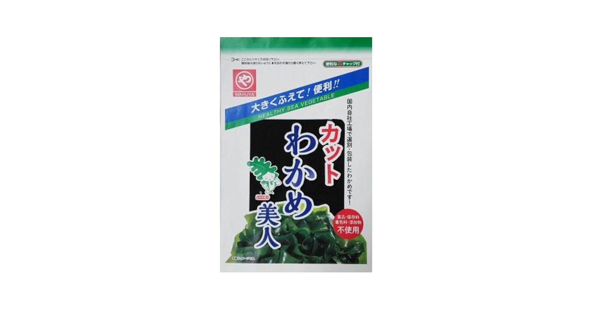 Amazon.co.jp: マルヤ カットわかめ美人 70g×30入 : 食品・飲料