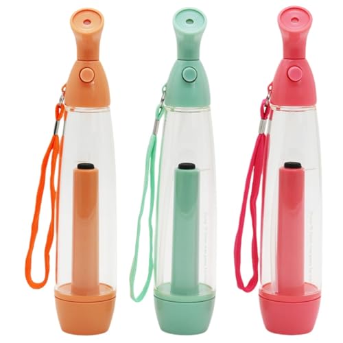 Aloka Olivia Yang Pack De 3 Vaporizadores Manuales - Vaporizadores De Agua Manuales Recargables, Pulverizar Portátil De Plástico Rociar Agua Ideal Para Refrescar Cara Y Cuerpo