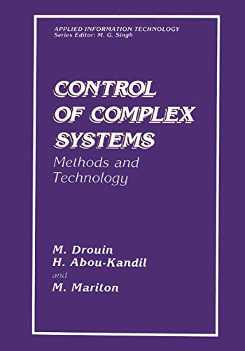Control of Complex Systems: Methods and Technology (Applied Information Technology) view 2