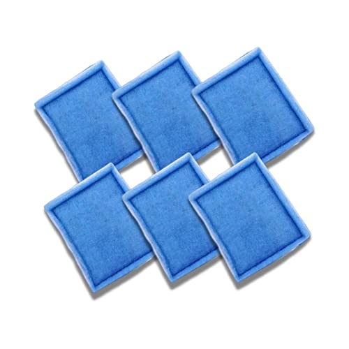 LeadCon 6 Pack Replacement Aquarium Filter Cartridge Fit for Aqua-Tech 20-40/30-60 Gallon Power Filters for Aqua-Tech EZ-Change #3 Fish Tank Filters