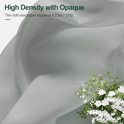 Image of EMART 6x9ft Gray Backdrop for Photography, Large Party Photo Grey Background Curtain Drapes, Washable Polyester Fabric Back Drop Screen Sheet for Birthday Video Studio Portrait Photoshoot