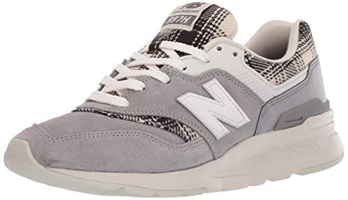 New Balance 997h, Zapatillas para Mujer, Gris (Grey/Black Grey/Black), 35 EU