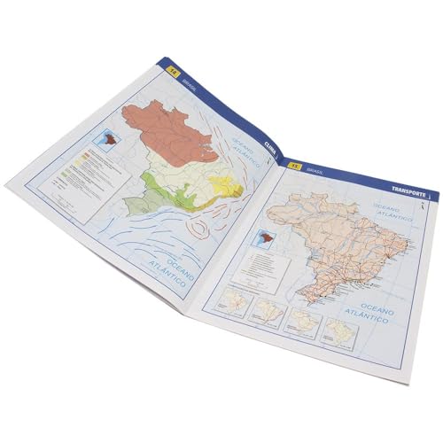 Atlas Geográfico Escolar, 32 Páginas