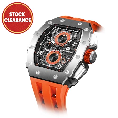 Image of TSAR BOMBA Mens Watch for Men Waterproof Men's Wrist Watches Gift for Men