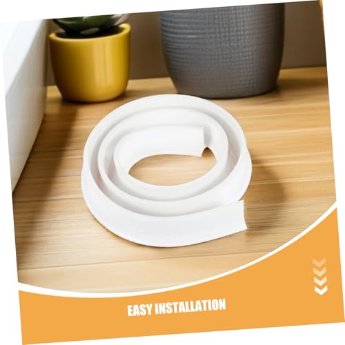 Protection anti-éclaboussures en silicone : joint souple et durable pour plan de travail - 4