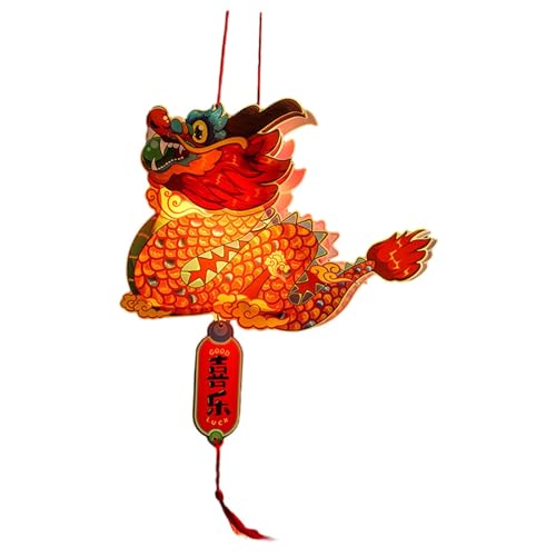 MotiveTech Chinesisches Neujahrslaternen DIY Set 2024, Frühlingsfest...