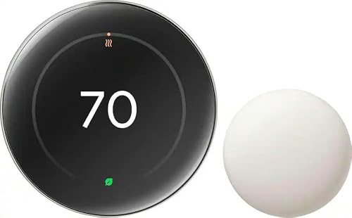 Google Nest Learning Thermostat 4th Gen with Sensor