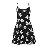 evening dresses uk plus size Riemchen, ausgestellte, multicolor Prints, Mini Länge