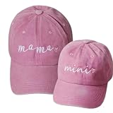 Mama and Mini Hats For Women, Cute Mother Daughter Hats, Mom And Daughter Matching Hats, Mommy and M