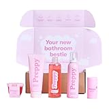 Preppy Starter Set - 5 Full Size Products, Kids Body Care Set with Berry Shower Wash & Daily Deodorant, Paraben & Sulphate Free, Sensitive Skin‑Friendly, Skincare Bundle, Berry Dream Scent