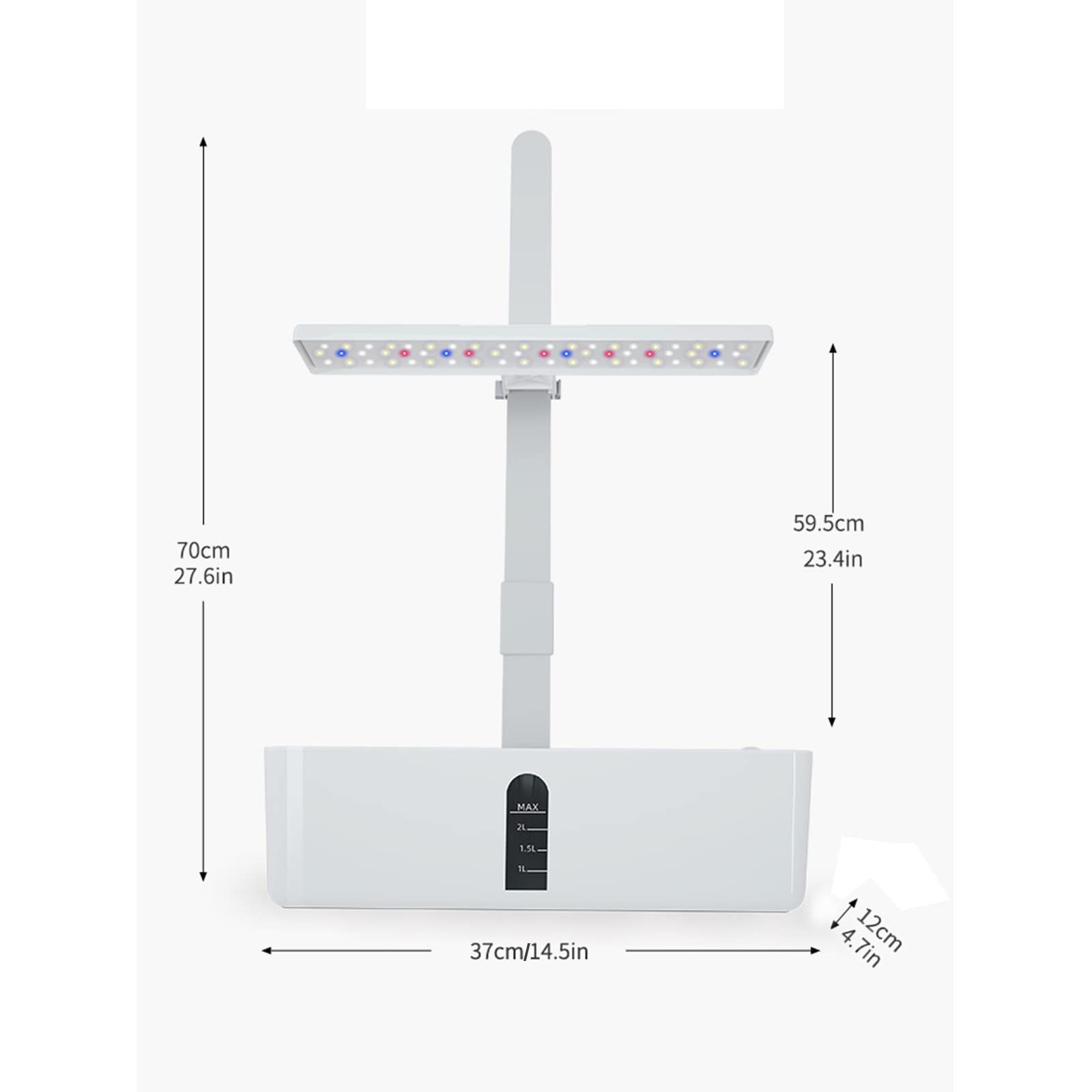 Sistema di Coltivazione idroponica Smart Garden Kit da Giardino per Interni con Lampada da scrivania, pianta a LED per Coltivare la Luce Ottimo Regalo per Il Giardino della Mamma d