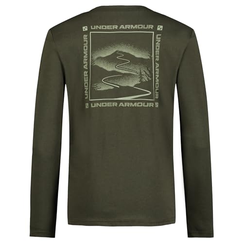 Image of Under Armour Boys' Long Sleeve Graphic T-Shirt, Lightweight & Breathable, Outdoor Collection