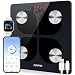 RENPHO Bluetooth Rechargeable Smart Scale Digital Weight and Body Fat USB Weight BMI Scale, Body Composition Monitor with Smartphone App, 396 lbs