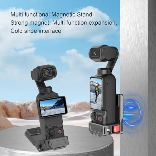 Soporte magnético de cámara para Pocket 3 ideal para rutas en bicicleta y viajes 6