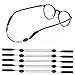 Cordons à Lunettes, 5 Pièces Retenue de Lunettes Réglables Cordon Sport pour Lunette Sangle de Lunettes Universelle Pour Femmes, Hommes