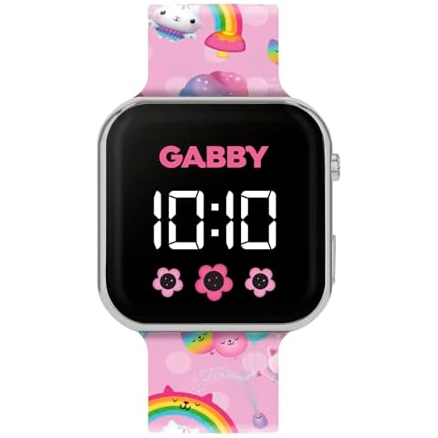 Disney Gabby's Dollhouse LED Watch for Girls Cover