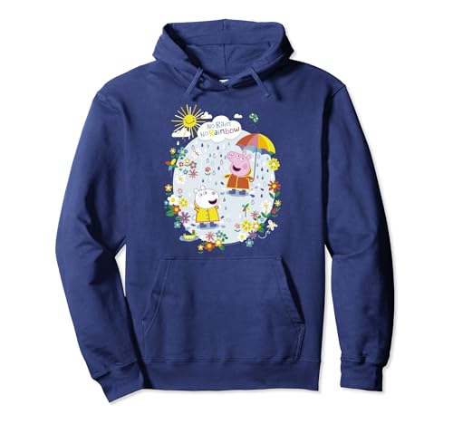 Sweat-shirt Peppa Pig No Rain No Rainbow finitions premium