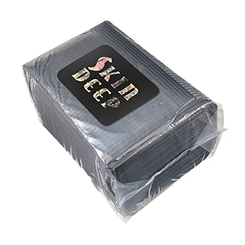 Disposable-Dental-Bibs-and-Tattoo-Piercing-Polytowels-Waterproof-Patient-Bibs-13-x-18-Black-2-Ply