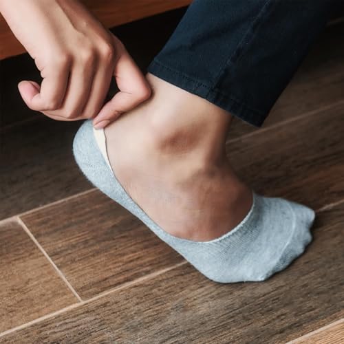 Image of HEELIUM Bamboo No Show Socks for Women | Odour Free & Breathable | 3X Softer than Cotton Socks | Low Cut Socks | Size (UK 3-7)
