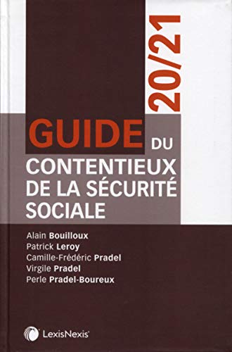 Télécharger Guide du contentieux de la sécurité sociale 20/21 Francais PDF