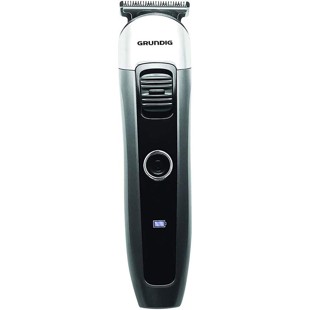 Grundig MT 8240 Zestaw Do Strzyżenia Włosów, Czarny, 5 Nasadek