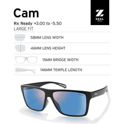 Image of Zeal Optics Cam | Men's Plant-Based Polarized Sunglasses