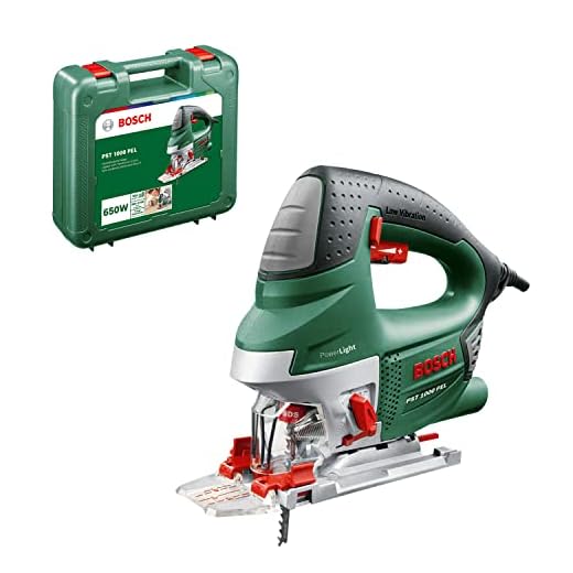 Sticksåg PST 1000 PEL från Bosch (650 watt, i väska)