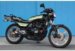 Amazon モリワキエンジニアリング Z400gp ワンピースマフラー ブラック 車 バイク 車 バイク