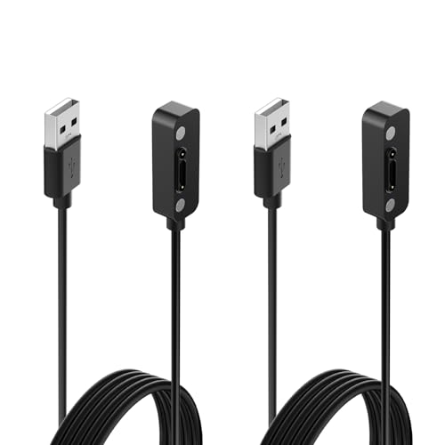 Hianjoo 2 Stück USB-Ladekabel Kompatibel mit Xplora X6 Play 100cm Magnetisches Ladekabel als Ersatz für Die Dockingstation