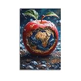 CZHXYZ Leinwandposter, Wandkunst für Schlafzimmer und 