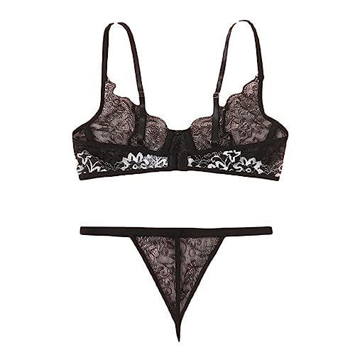 Lingerie sexy noire transparente pour valoriser vos courbes sans effort