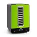 Produktbild Klarstein Fruitcube - Dörrautomat mit 10 Etagen, Dörrgerät, Früchtetrockner, Dehydrator, starke 550 Watt, 1 Hängefach, extra große Trockenfläche, 40-70 °C, Umluftbetrieb, schwarz-grün