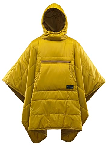 Image of Therm-a-Rest Honcho Poncho Wearable Hoodie Blanket, Wheat One Size