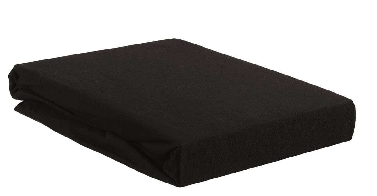 Beddinghouse Jersey Topper-Spannbettlaken / 180*200/210 cm / Schwarz