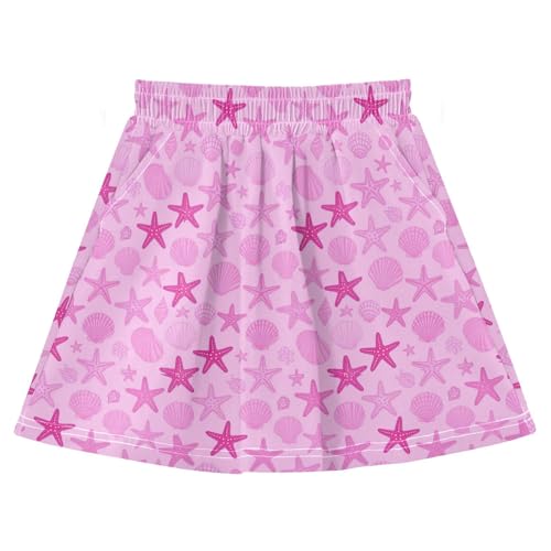 Jupe-short d'été rose pour vos séances de fitness en plein air et balades côtières