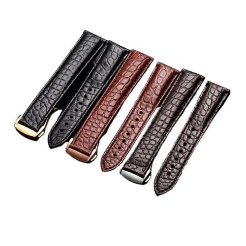 Bracelet de montre en cuir de style mixte, l'accessoire idéal du quotidien de 18mm à 20mm