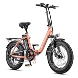 🚲【1125W Peak Motor and 28MPH Speed】: Experience powerful performance with the ENGWE L20 2.0 electric bike, equipped with a 1125W peak motor that allows you to reach speeds up to 28MPH. This motorized bicycle is perfect for urban commuting and tacklin...