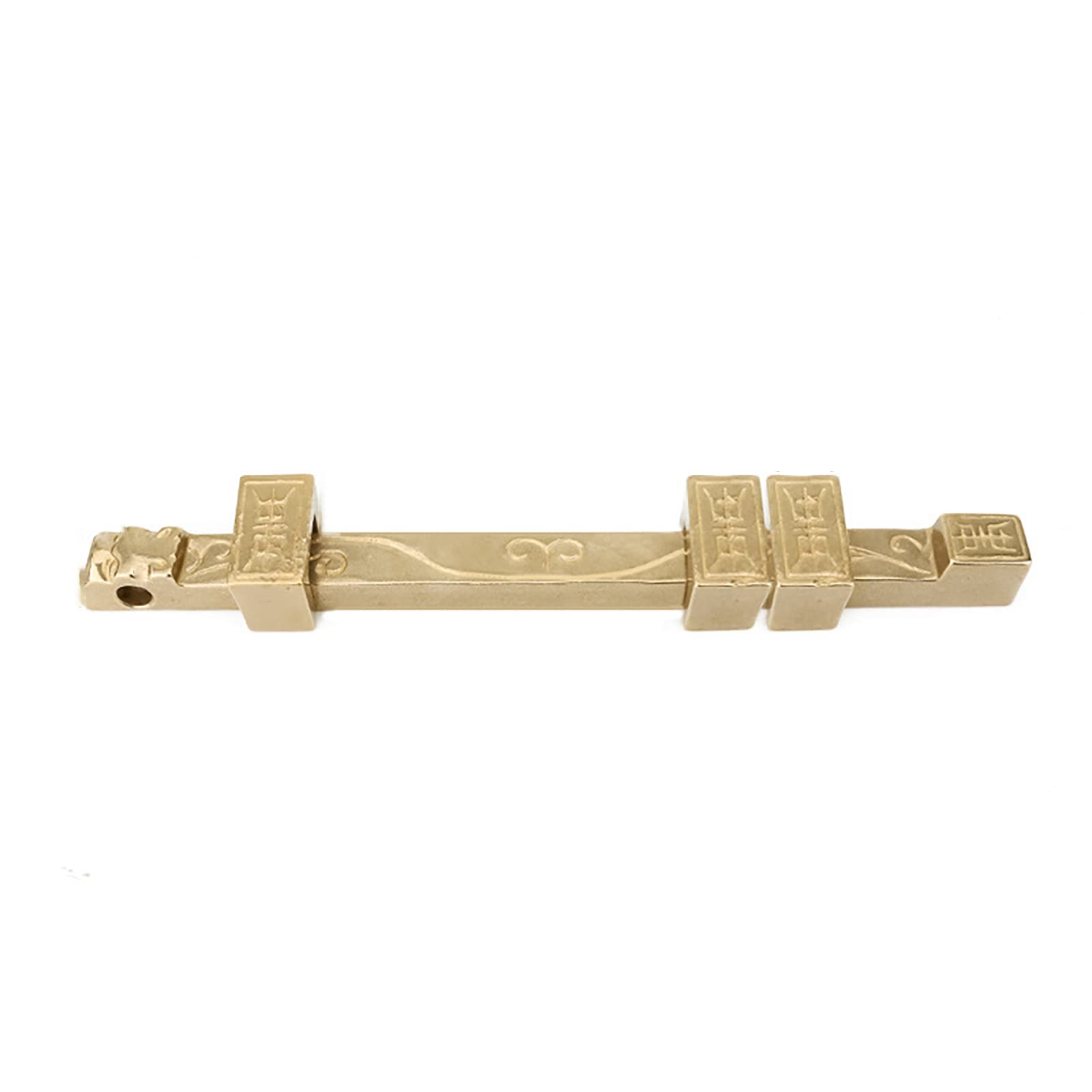 Cgjdfjhe One Color Door Lock， Sliding Barrel Latch Lock Brass Bolt Door Buckle Antique For Doors Windows Fences(56Cm)