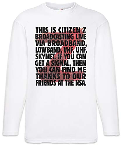 T-Shirt à Manches Longues Citizen Z Speach idéal pour vos sorties urbaines